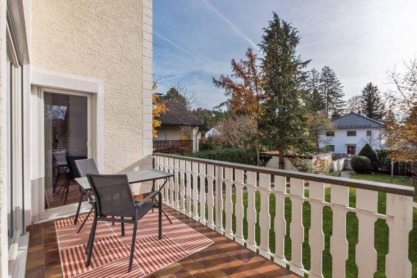 Balkonterrasse nach Süden und Osten