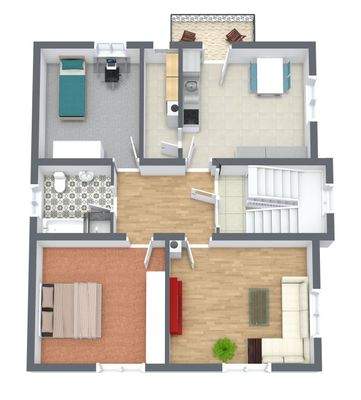 Grundriss Obergeschoß