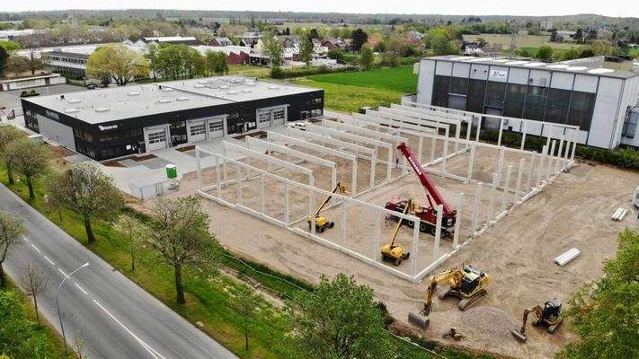 Rohbau MeinWerk Viersen 2