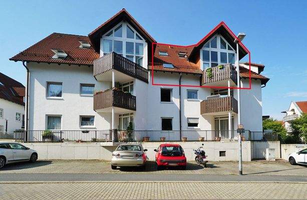 Ansicht Haus, Wohnung