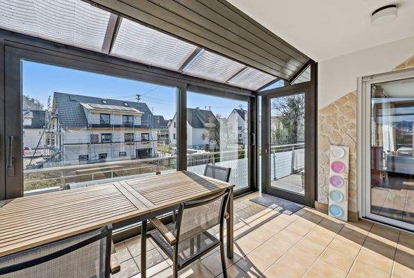 Wintergarten, Balkonzugang