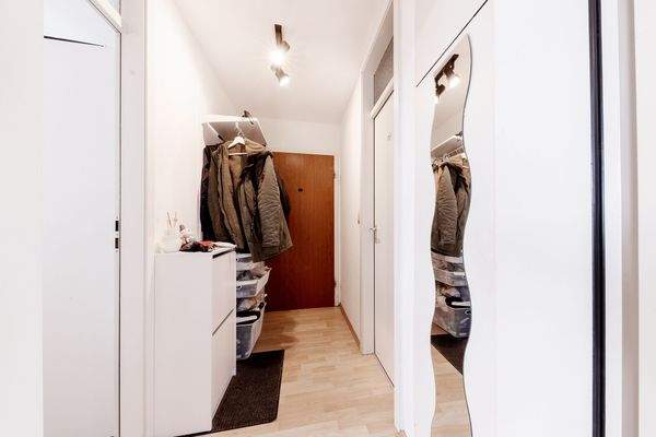 Flurbereich mit Abstellraum