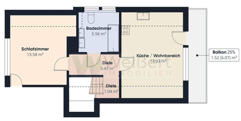 Grundriss EFH Dachgeschoss