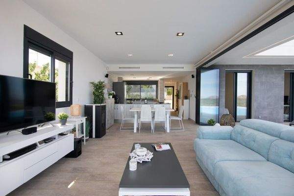 Wohnbereich hell und offen