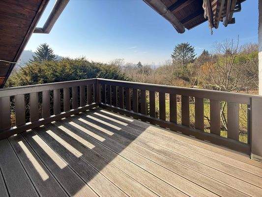 Balkon mit Ausblick