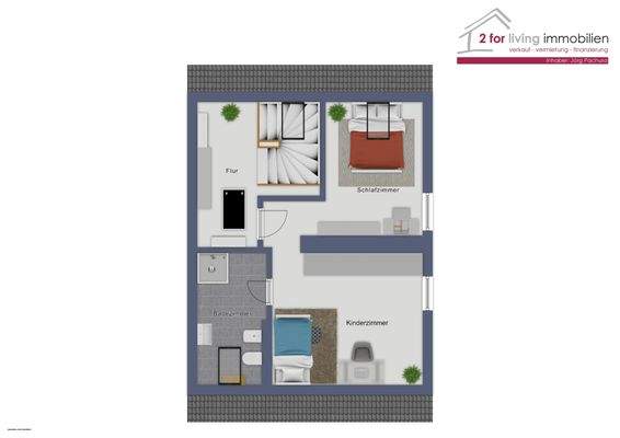 Hauptwohnung (Grundriss DG)