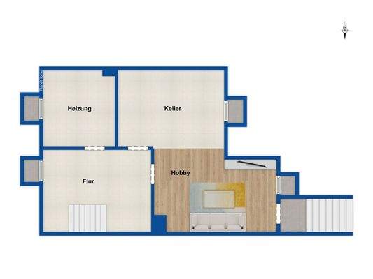 Grundriss Kellergeschoss