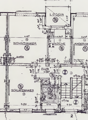 Grundriss Whg. 16