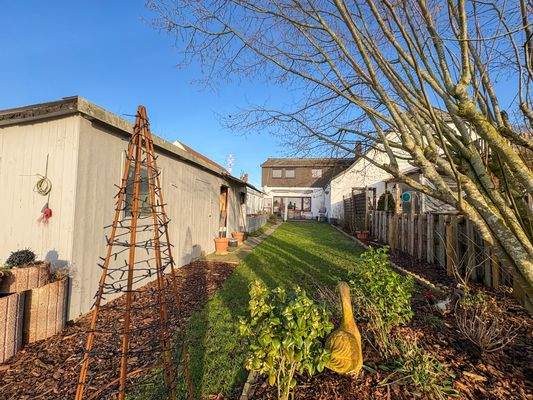 Garten / Duplex-Wohnung