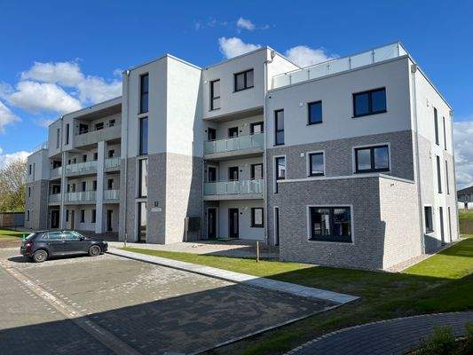 Nordansicht -moderne Architektur die anspricht