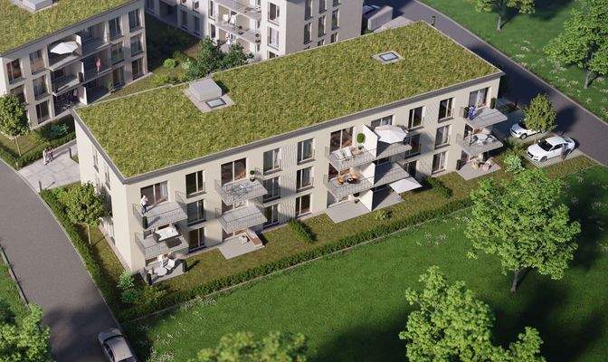 Ansicht Wohnhaus - Unverbindliche Illustration 