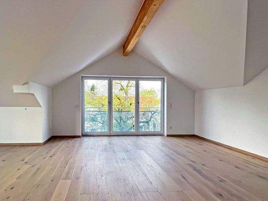 Tolle Raumhöhen und Ausblicke