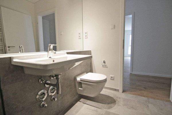 Duschbad mit großer Dusche