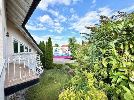 weitläufige Bebauung