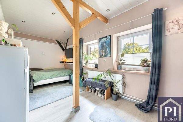 Erneuerte Holzbalken