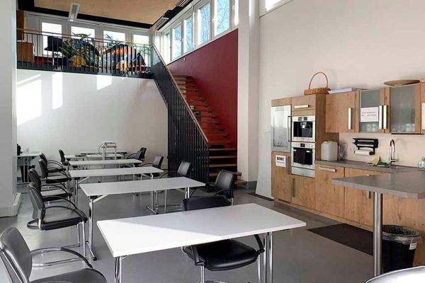 Produktion Aufenthaltsraum