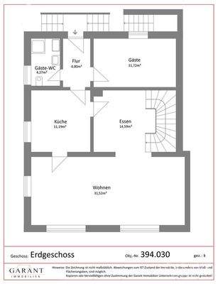 Grundriss Erdgeschoss