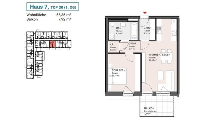 Haus 7 Top 30 (1. OG)