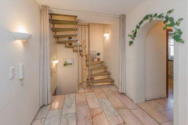 Zugang zum Schlafbereich