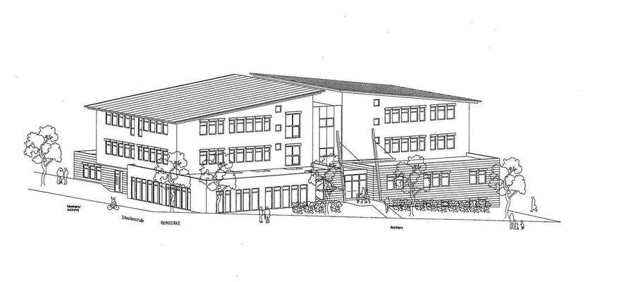 Perspektive von Nordwesten