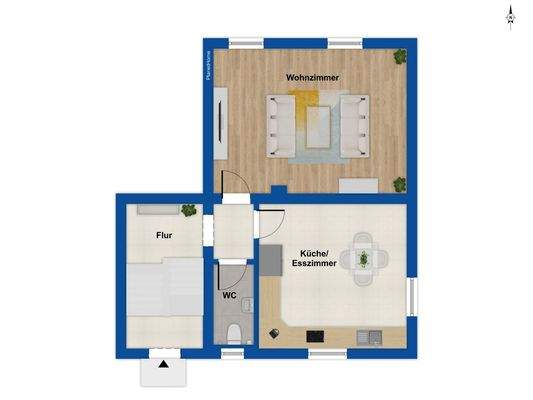 Grundriss Erdgeschoss