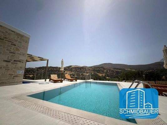 Kreta, Sivas: Moderne Villa umgeben von Olivenbäumen zum Verkauf