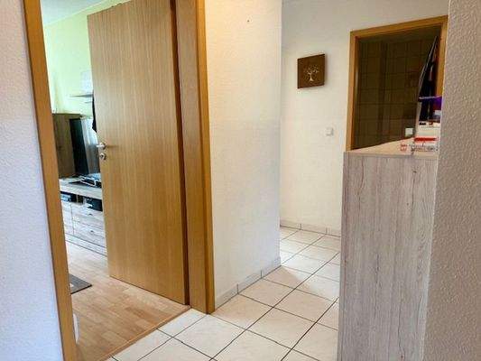 Blick vom Eingangsbereich