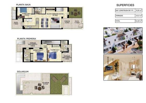 Elegant Townhouses in Vistabella Golf, Orihuela