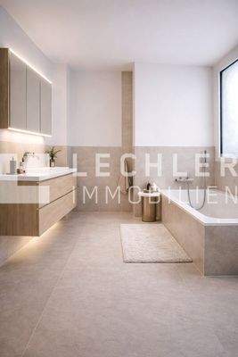 Bad-en-Suite - Unverb. Wohnbeispiel