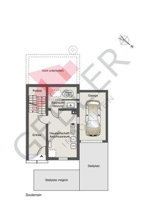 Grundriss Souterrain