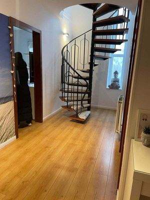 Gartenebene Treppe zu EG