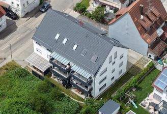 Hausansicht von oben