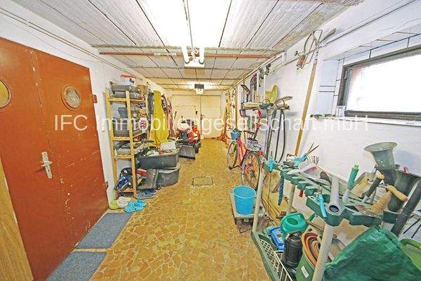 Tiefgarage im Keller