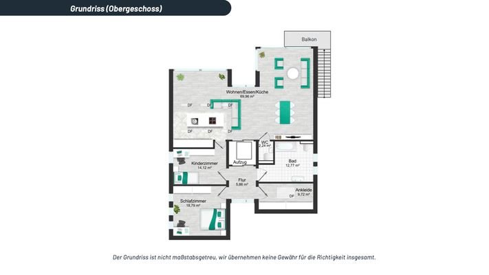 Grundriss (Obergeschoss)