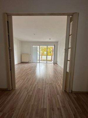 Blick ins Wohnzimmer