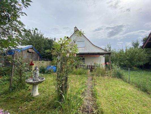 Hausansicht vom Garten