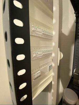 Elektroverteilung im Abstellraum