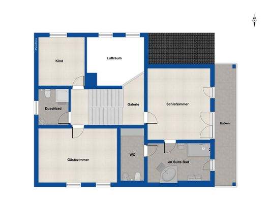 Obergeschoss - Dachgeschoss