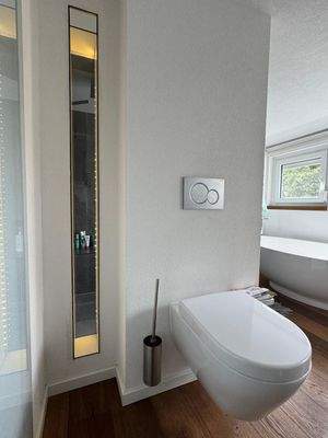 Blick ins Tageslichtbad