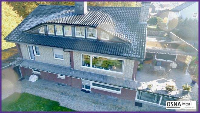 Luftaufnahme Gebäude Rückansicht