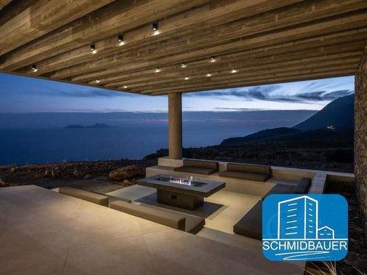 Zum Verkauf! Kreta, Agia Galini: Atemberaubende Residenz – ein wahres Sinnbild architektonischer Exzellenz