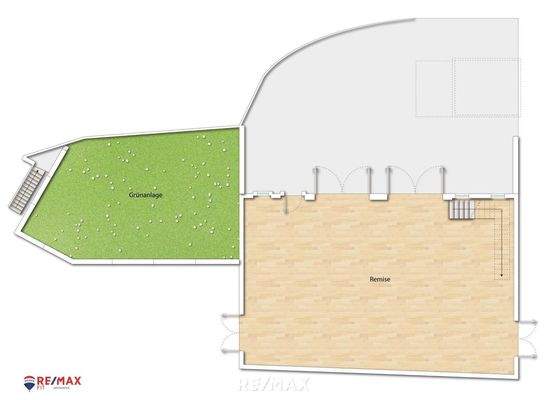 Planskizze Nebengebäude EG