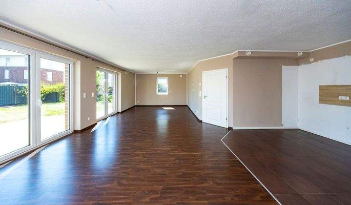 Wohn-Ess- und Küchenbereich