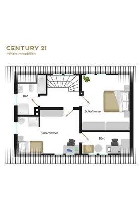 Grundriss 1. Obergeschoss