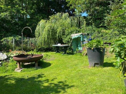 Grundstück, Gemüsegarten