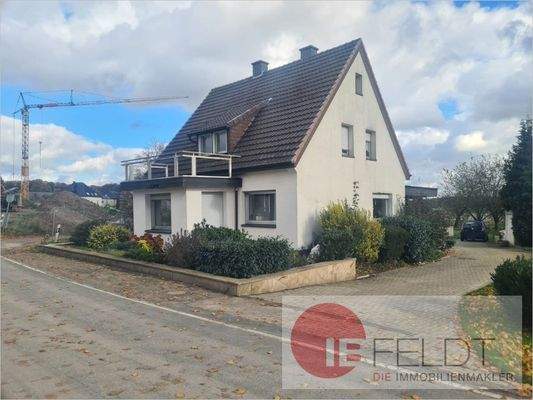 Ansicht auf die Einfahrt