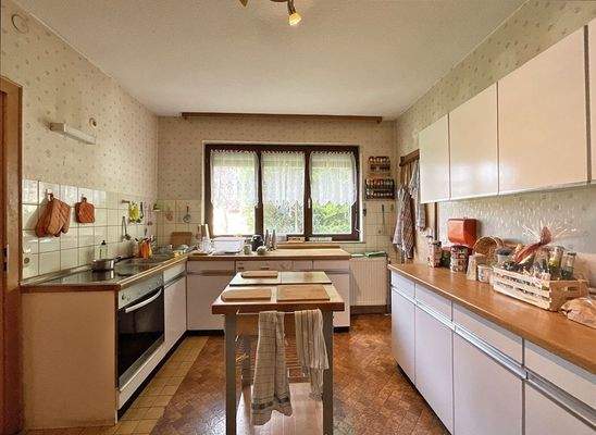 Küche im Erdgeschoss