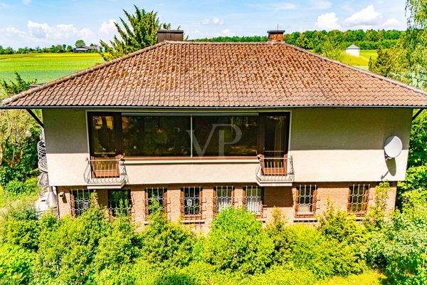 Gartenansicht Villa aus Richtung Ost