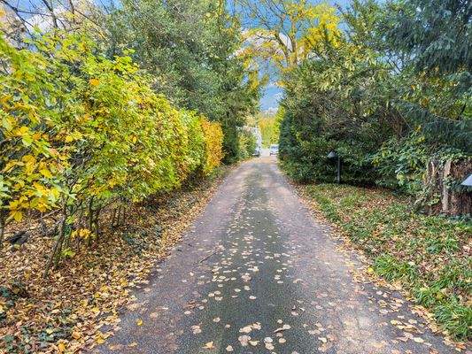 Ruhige Privatstraße