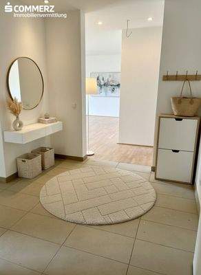 Beispiel-Einrichtung Vorraum (KI-generiert)